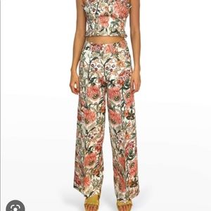 Lug Von Siga Monica Linen Floral Pant